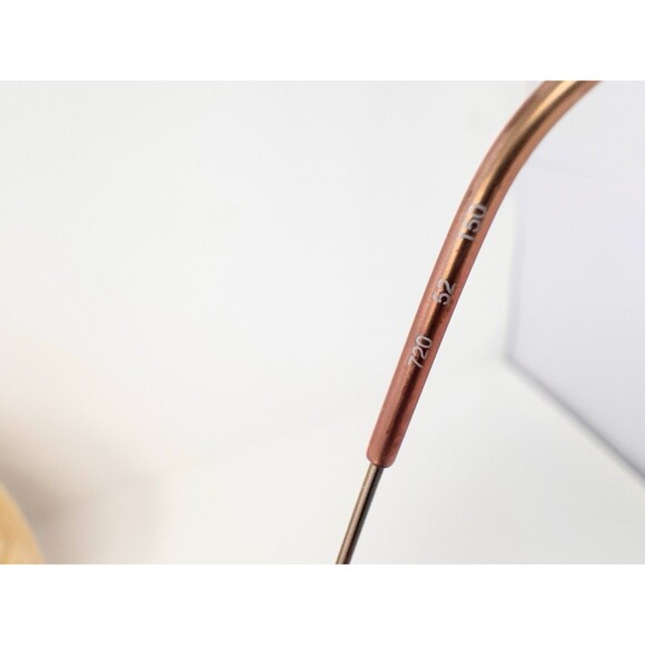 MARCHON AIRLOCK 2 720 52 Brown Rimless Titanium Eyeglasses Frames 150 Authentic main image 4